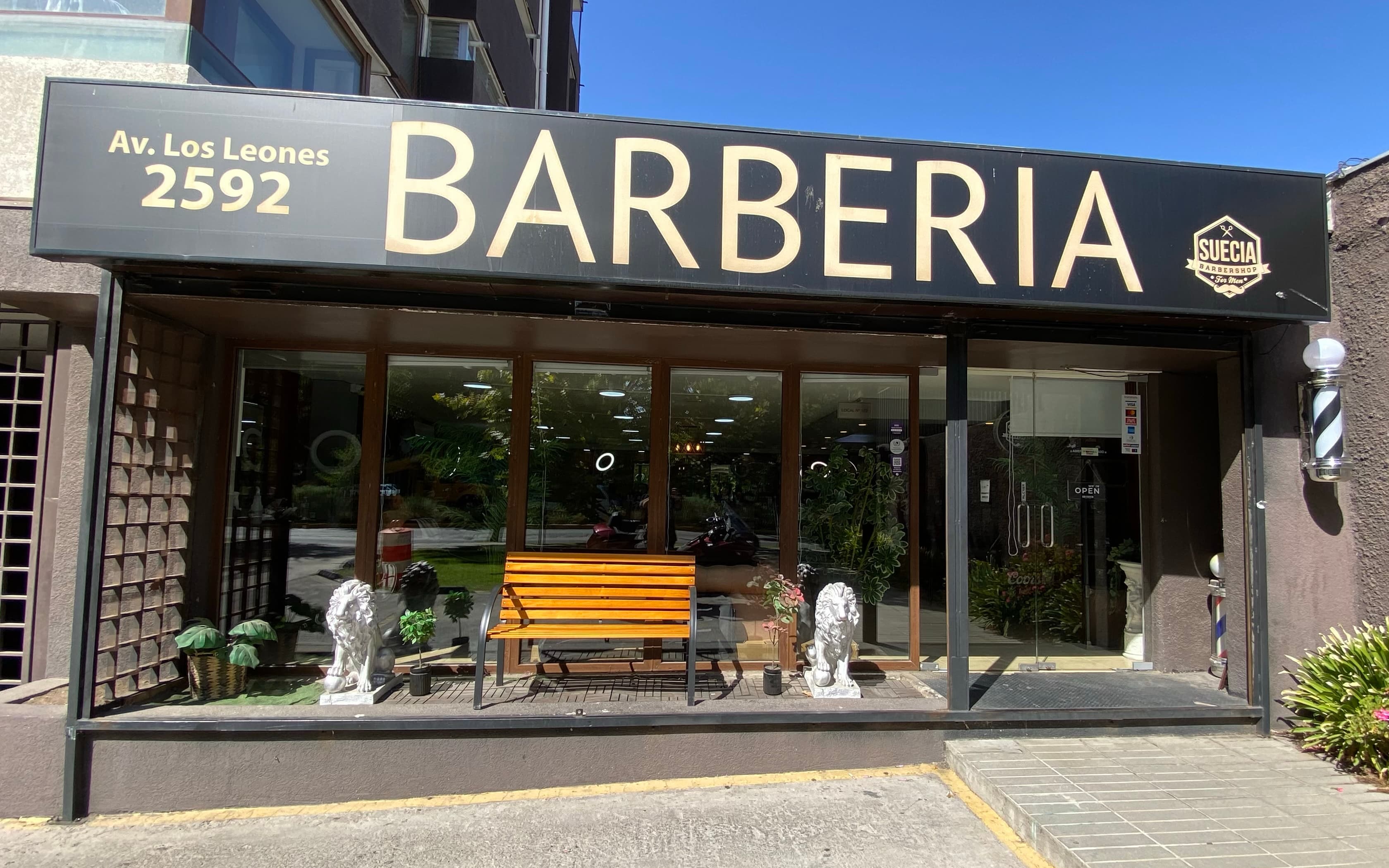 Sucursal Barbería Suecia - Los Leones